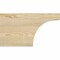 Ekena Millwork Huntington Rough Sawn Rafter Tail, Douglas Fir, 4"W x 10"H x 18"L RFT04X10X18HUN00RDF - alternate 2